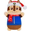 imageSquishmallows Original Paw Patrol 10in Holiday Chase HugMees  Ultrasoft Official Jazwares Plush MediumSizedChase