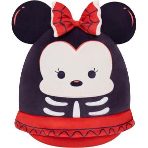 imageSquishmallows Original 12in Disney Skeleton Minnie Mouse  Official Jazwares Halloween Plush MediumSizedMulticolor