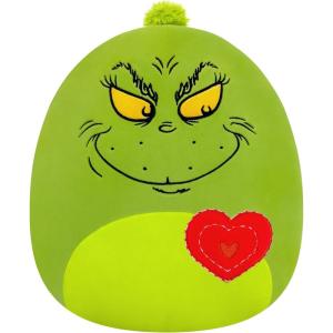 imageSquishmallows Original 12in Grinch with Heart  Official Jazwares Plush MediumSized