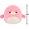 imageSquishmallows Original 14in Morlai The Coral Manatee  Official Jazwares Plush Large