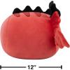 imageSquishmallows Original Stackables 12in Salami The Red Dragon with Sparkle Belly Plush  Official Jazwares Plush MediumSized
