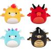 imageSquishmallows Original Dragon 4Pack  Official Jazwares Plush Little Amazon Exclusive
