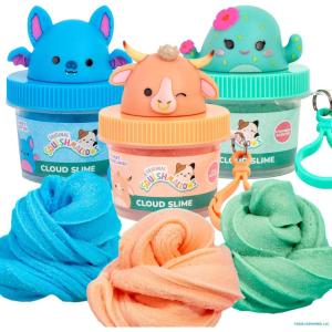 imageOriginal Squishmallows Mini Slime Squad 3 Slime Bag CharmsSquishmallows