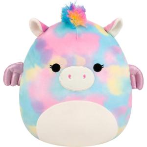 imageSquishmallows Original 14in Jaime The Rainbow TieDye Pegasus  Official Jazwares Plush Large