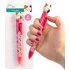 imageSquishmallows Original Multicolor Pen Novelty Pen With 6 Inks and Cam the Cat Topper Cool School Supplies Cute Pens and Stationery Gifts for Girls Back to School Stuff