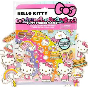 imageOriginal Squishmallows Puffy Stickers 33 Stationery Stickers Spring ThemeHello Kitty
