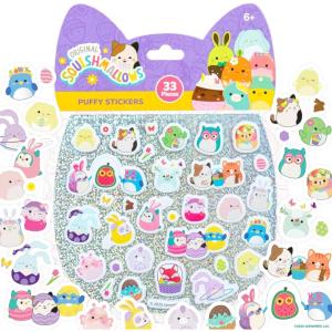 imageOriginal Squishmallows Puffy Stickers 33 Stationery Stickers Spring ThemeSquishmallows Easter