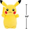 imageSquishmallows Original Pokmon 10in Pikachu HugMees  Ultrasoft Official Jazwares Plush MediumSizedPikachu