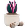 imageRuss Greenhouse 12Inch Pumpkin Flower Plush  Ultrasoft Official Jazwares Plush  Ages 3Oyster Plant