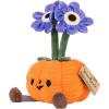 imageRuss Greenhouse 12Inch Pumpkin Flower Plush  Ultrasoft Official Jazwares Plush  Ages 3Pumpkin Flower