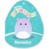 imageSquishmallows Original 14in Benedict The Purple Gradient Hippo with Sparkly Ears  Official Jazwares Plush Large