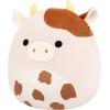 imageSquishmallows Original 14in Nightingale The Brown Cow with Spots  Official Jazwares Plush Large