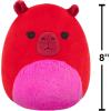 imageSquishmallows Original 8in Capybara and Jam FlipAMallows  Official Jazwares Flippable Plush LittleCapybara  Jam