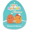 imageSquishmallows Original 8in Capybara and Jam FlipAMallows  Official Jazwares Flippable Plush LittleChicken  Waffles