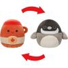 imageSquishmallows Original 8in Capybara and Jam FlipAMallows  Official Jazwares Flippable Plush LittleGoose  Maple Syrup