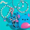 imageSquishmallows Original Boyle The Bat Bracelet Kit Makes 3 Accessories Fun Beads and Charms Bonus Keychain Friendship Jewelry Making Set Gifts for Girls Craft Kits Arts and Crafts for Kids