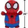 imageSquishmallows Original Marvel Spidey and His Amazing Friends 26in Spidey HugMees  Ultrasoft Official Jazwares Plush Jumbo