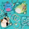 imageSquishmallows Original Wendy The Frog Bracelet Kit Makes 3 Accessories Fun Beads and Charms Bonus Keychain Friendship Jewelry Making Set Gifts for Girls Craft Kits Arts and Crafts for KidsMulti