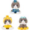 imageJazwares That Little Puff 5Inch Get Ready with Me Plush 3Pack  The Cat with Hacks  Ultrasoft Official Plush  Ages 3