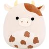 imageSquishmallows Original 14in Nightingale The Brown Cow with Spots  Official Jazwares Plush Large