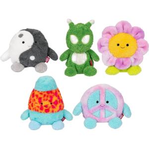 imageBumBumz 45inch FundayBumz Plush 5Pack  Tortilla Chip Jar of Nacho Cheese Pig in A Blanket Fan Finger and Football  from The Makers of Original SquishmallowsRetrobumz