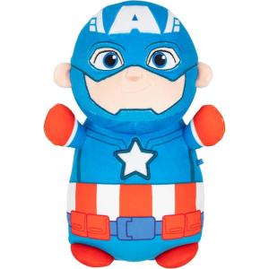 imageSquishmallows Original Marvel Spidey and His Amazing Friends 10in Captain America HugMees  Ultrasoft Official Jazwares Plush MediumSized