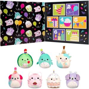 imageSquishmallows Original Micromallows Plush Birthday Countdown 7Pack