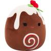 imageSquishmallows Original 8in Fleur The Yule Log with Holly  Official Jazwares Holiday Plush Little