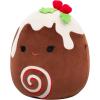 imageSquishmallows Original 8in Fleur The Yule Log with Holly  Official Jazwares Holiday Plush Little