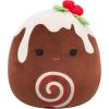 imageSquishmallows Original 8in Fleur The Yule Log with Holly  Official Jazwares Holiday Plush Little