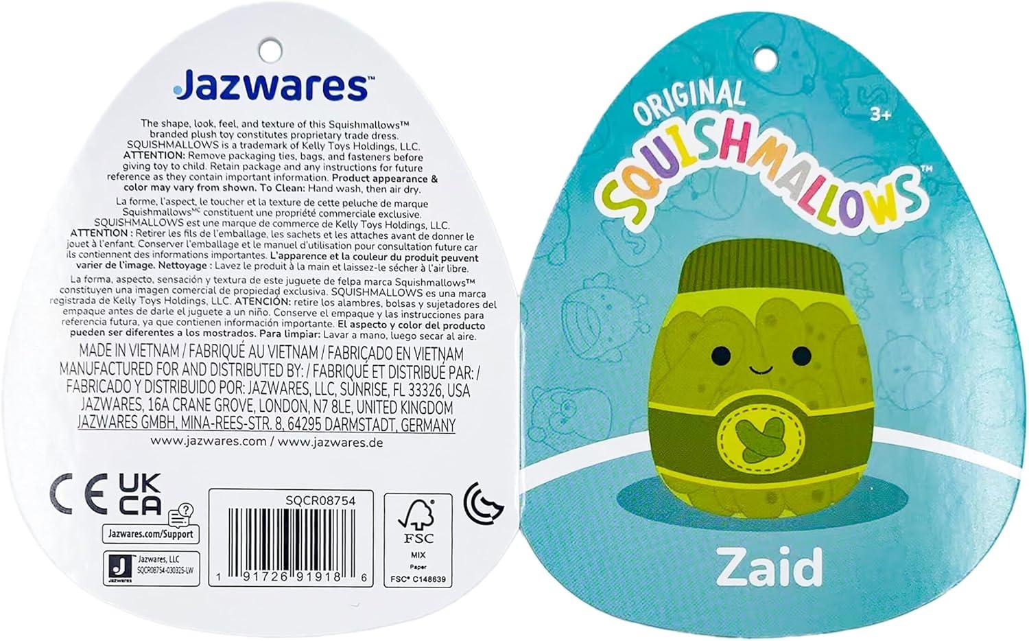 imageSquishmallows Original 14in Cavaleri The Lime Green Alpaca  Official Jazwares Plush LargeGreen Pickle Jar