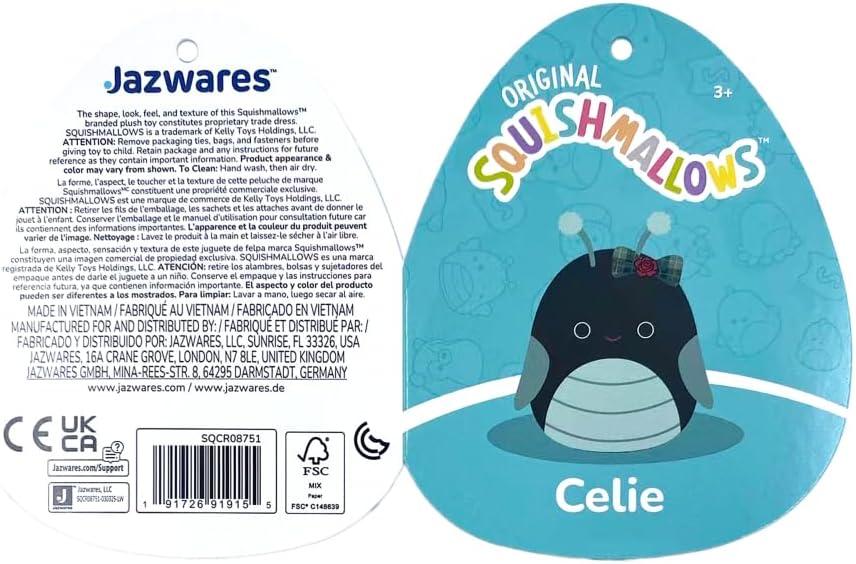 imageSquishmallows Original 14in Cavaleri The Lime Green Alpaca  Official Jazwares Plush LargeTeal  Black Grasshopper