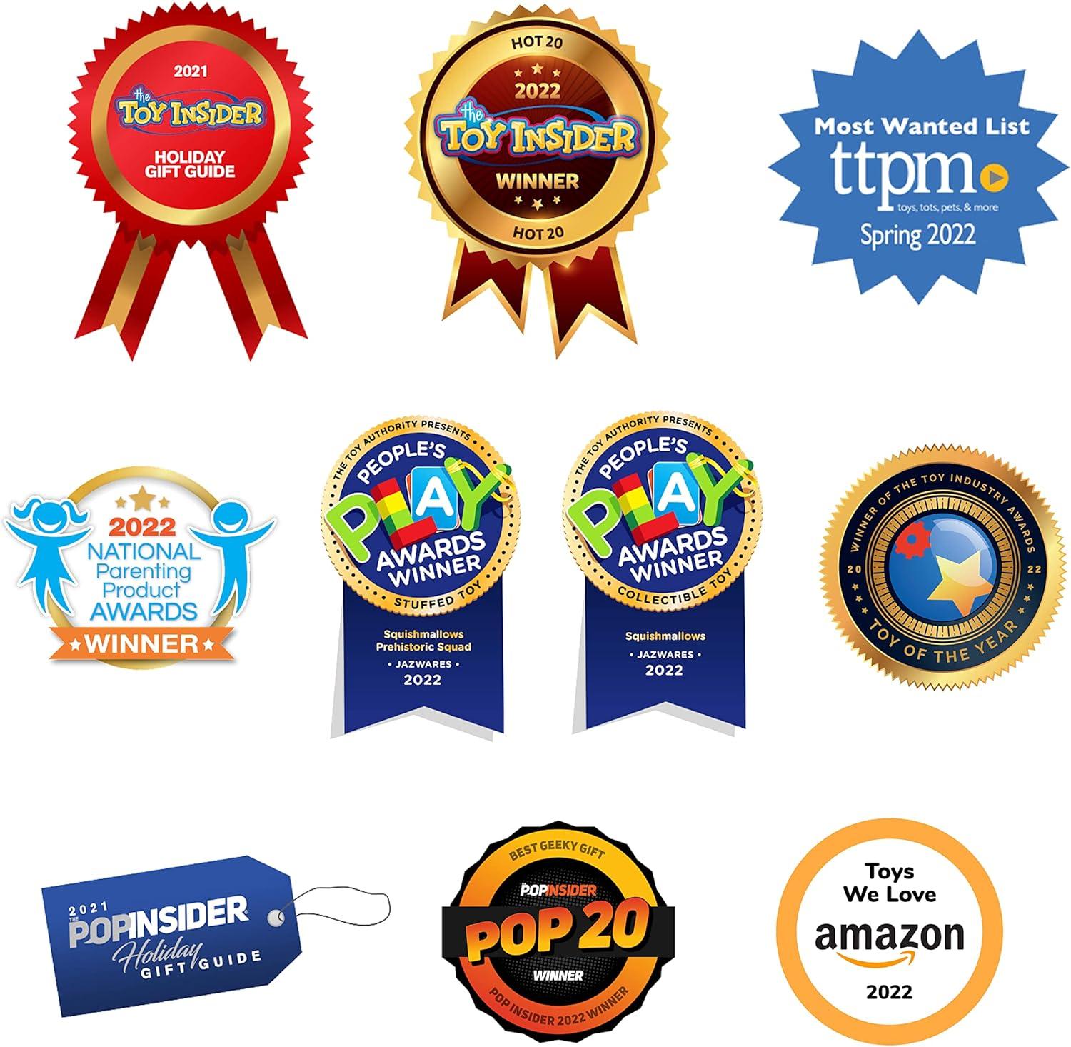 imageSquishmallows Original Holiday 4Pack  Official Jazwares Plush Little Amazon Exclusive