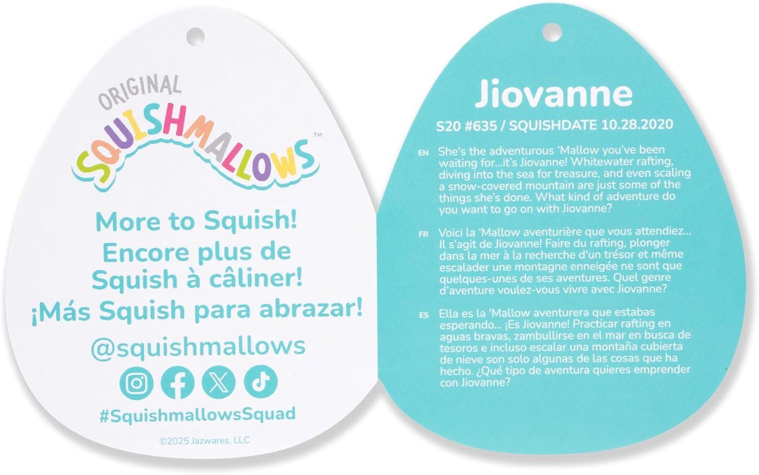 imageSquishmallows SQMK Style Number  SQCR08769Blue Cat