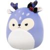 imageSquishmallows Original 14in Binoche The Purple Fawn with Plaid Antlers and Bow  Official Jazwares Plush LargePurple Fawn