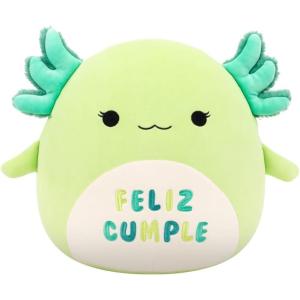 imageSquishmallows Original 12in Mipsy The Green Axolotl with Feliz Cumple Embroidery  Official Jazwares Plush MediumSizedGreen Axolotl