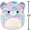 imageSquishmallows Original 12in Jonessa The Purple Psychedelic TieDye Bear  Official Jazwares Plush MediumSizedTiedye Bear