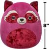 imageSquishmallows Original 8in Paulette The Rainbow TieDye Fennec Fox  Official Jazwares Plush LittleMaroon Raccoon