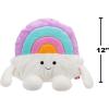 imageBumBumz 12inch Plush  Flower Jess Collectible Stuffed Toy  RetroBumz SeriesRainbow Cloud