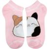 imageBioworld Squishmallows Fuzzy Characters 5Pack Ankle Socks