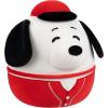 imageSquishmallows Original Peanuts 8in Baseball Snoopy  Official Jazwares Plush LittleBaseball Snoopy