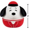 imageSquishmallows Original Peanuts 8in Baseball Snoopy  Official Jazwares Plush LittleBaseball Snoopy
