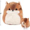 imageSquishmallows Original 5in Azizbek The Red Onion  Official Jazwares Plush LittleBrown Chipmunk