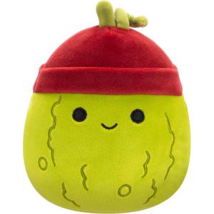 imageSquishmallows Original 5in Dagnus The Tan Highland Cow with Rainbow TieDye Belly  Official Jazwares Plush LittleGreen Pickle