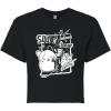 imageHybrid Apparel Squishmallows  Concert  Juniors Cropped Short Sleeve Graphic TShirtBlack