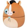 image:imageSquishmallows Original 12in Brisby The Brown Horse with Bolo Tie and Heart Eye  Official Jazwares Valentines Day Plush MediumSized
