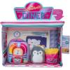 image:imageSquishville by Original Squishmallows Darling Diner Playset  Includes 2Inch Heidi The Husky Plush Jukebox French Fries and Diner Playscene  Toys for Kids