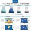 image:imageFranco Squishmallows Bedding Super Soft Comforter and Sheet Set with Sham 7 Piece Full SizeBaby Shark