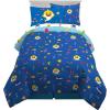 image:imageFranco Squishmallows Bedding Super Soft Comforter and Sheet Set with Sham 7 Piece Full SizeBaby Shark