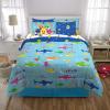 image:imageFranco Squishmallows Bedding Super Soft Comforter and Sheet Set with Sham 7 Piece Full SizeBaby Shark